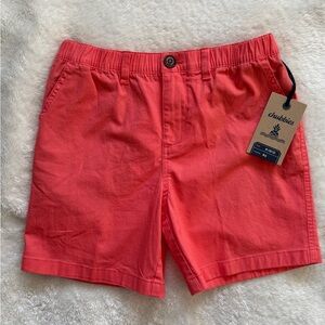 Chubbies Boys Medium “The New Englands” Shorts - Coral Pink